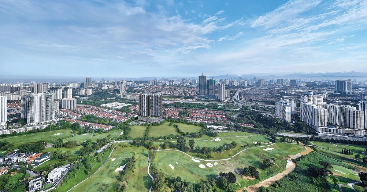 OAKA Residences, Bukit Jalil, architectural render